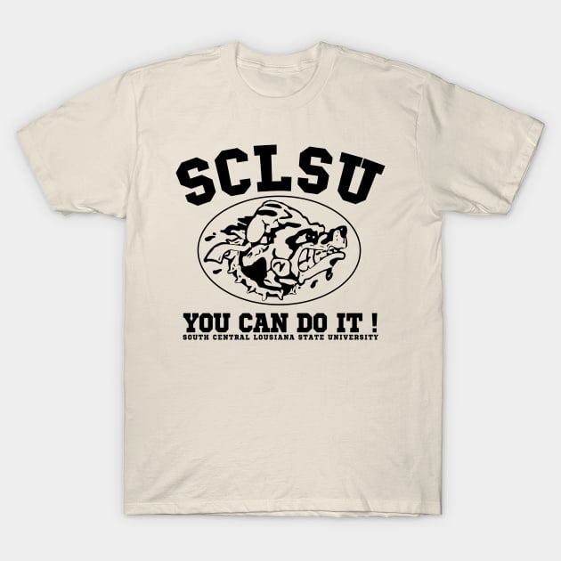 SCLSU You Can Do It T-Shirt by mech4zone